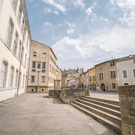 Parking Securise -climatise-piscine-terrasse-am アパート カルカソンヌ