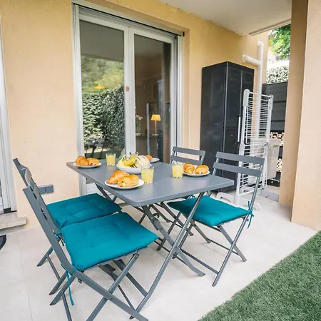 Апартаменти Parking Securise -climatise-piscine-terrasse-am *