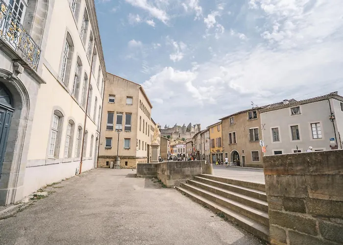 Parking Securise -climatise-piscine-terrasse-am Lejlighed Carcassonne